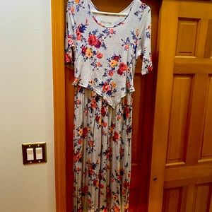 Latched Mama Nursing Maxi Dress